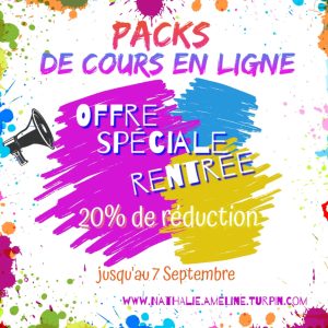 Pack de 3 Cours « Rentrée »